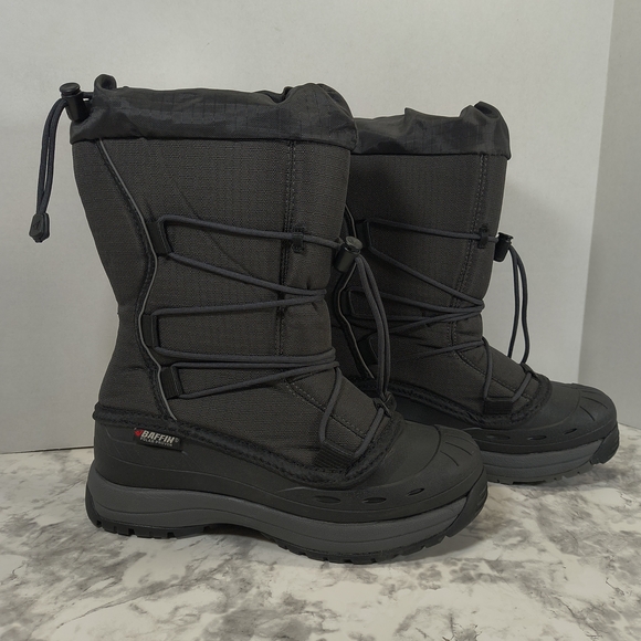 Baffin Women's Polar Proven Snogoose Black Insulated Winter Boots , Size 10 - Picture 1 of 14